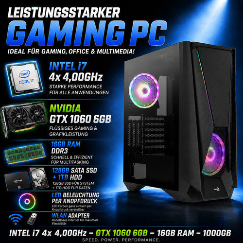 Gaming intel i7 4x - gaming,