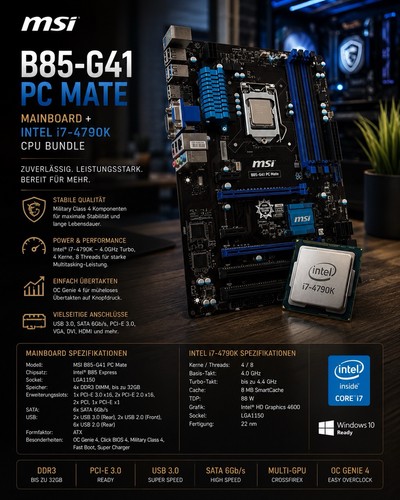 Msi b85 g41 - pc, mate