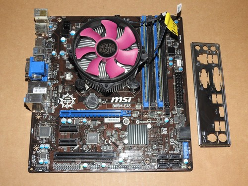 Msi b85m e45 mainboard bundle - b85m-e45,