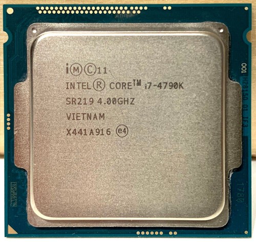 Intel core 4790k sr219 00 - core, 4.00