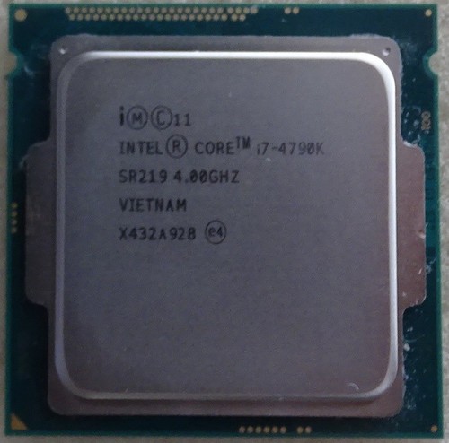 Intel core 4790k 0 ghz - core, i7-